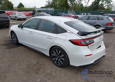 2024 Honda Civic Ex-L из США, поврежденный, VIN 19XFL1H74RE012309